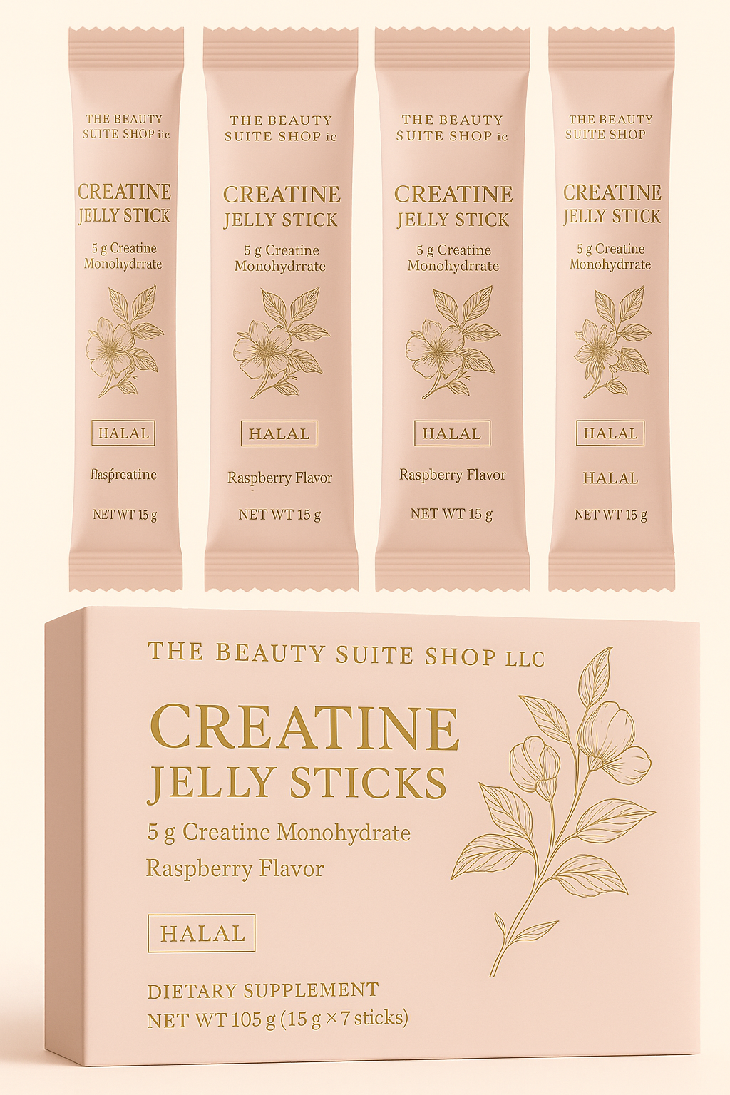 Halal Creatine Jelly Sticks