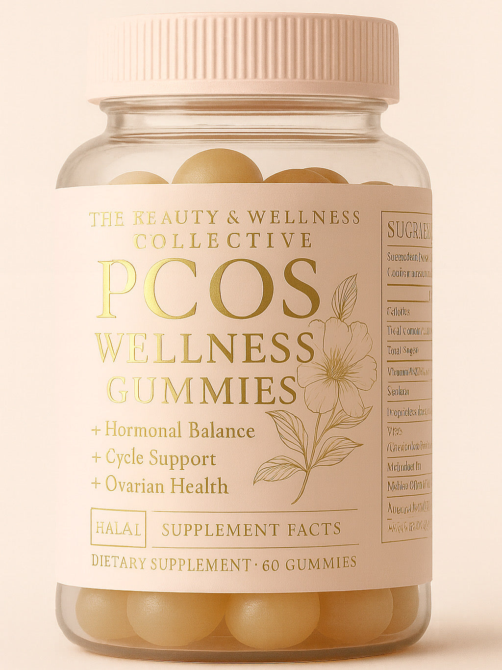 Halal PCOS Gummies - EZ Beauty Lashes
