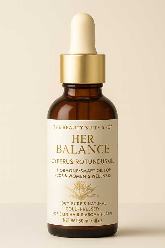 Pure Cyperus Rotundus Oil - Natural PCOS Hair Growth Support (60ml) - EZ Beauty Lashes