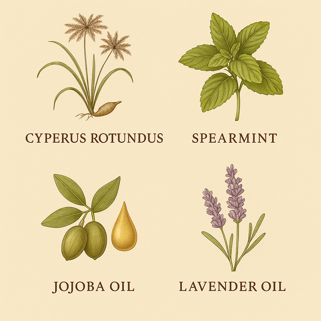 Cyperus Oil Hair-Growth Inhibitor & Hormone-Balancing Elixir